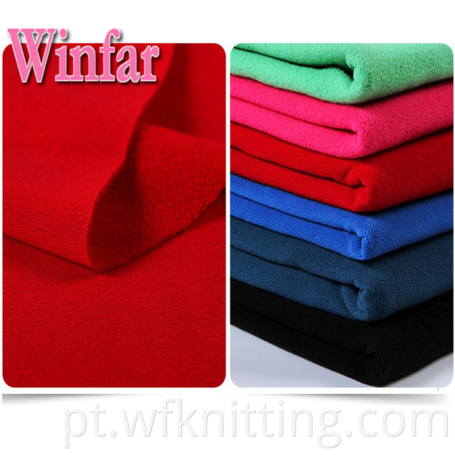 One Side Brushed Polar Fleece Fabric